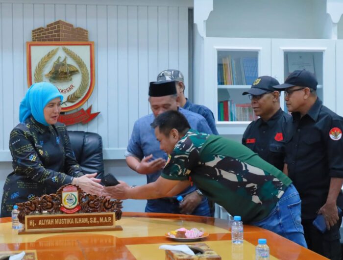Wakil Wali Kota Makassar Terima Audiensi Garda 145, Bahas Rencana Musda dan Raker