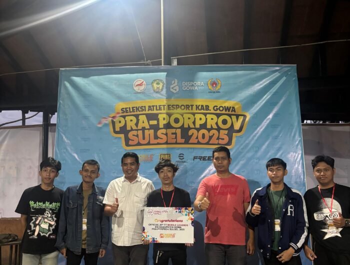 Skuad E-Sports Gowa Bertabur Pro Player, Siap Tempur di Pra Porprov Sulsel 2025