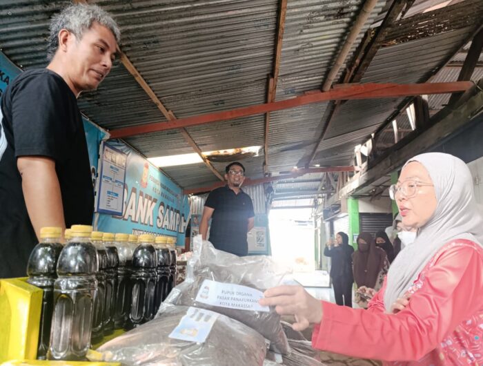 Melinda Aksa Dorong Pedagang Jadi Motor Pengelolaan Sampah Pasar