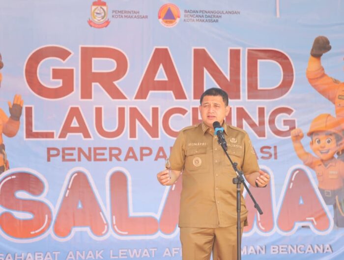 Wali Kota Munafri Luncurkan Program SALAMA di Sekolah, Perkuat Budaya Sadar Bencana Demi Kota yang Tangguh