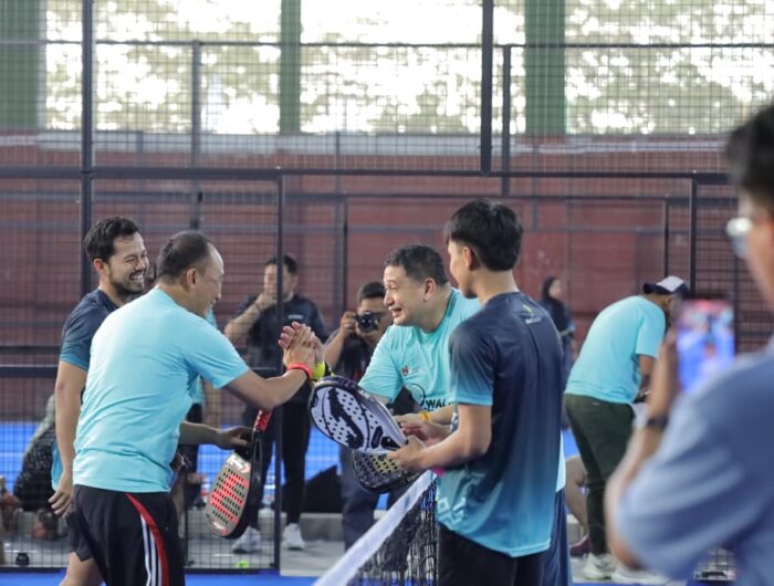 Wali Kota Munafri Sebut Padel Jadi Gaya Hidup Olahraga Warga Makassar, Tutup Turnamen Perdana dengan Laga Ekshibisi Kontra Kepala BKN