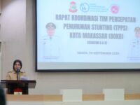 Kucurkan APBD Rp126 Miliar, Wakil Wali Kota Aliyah Tegaskan TPPS Makassar Harus Hasilkan Solusi Nyata Turunkan Angka Stunting