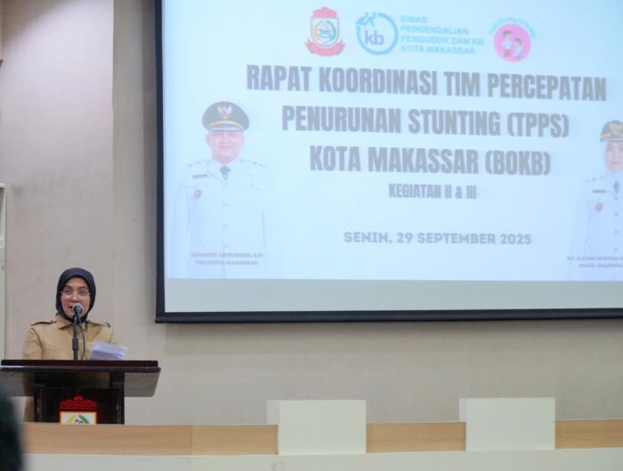 Kucurkan APBD Rp126 Miliar, Wakil Wali Kota Aliyah Tegaskan TPPS Makassar Harus Hasilkan Solusi Nyata Turunkan Angka Stunting